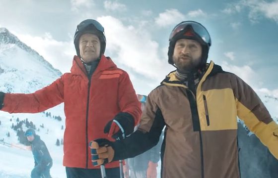Żebrowski i Szyc na górskim stoku w nowej reklamie Maestro w McDonald’s