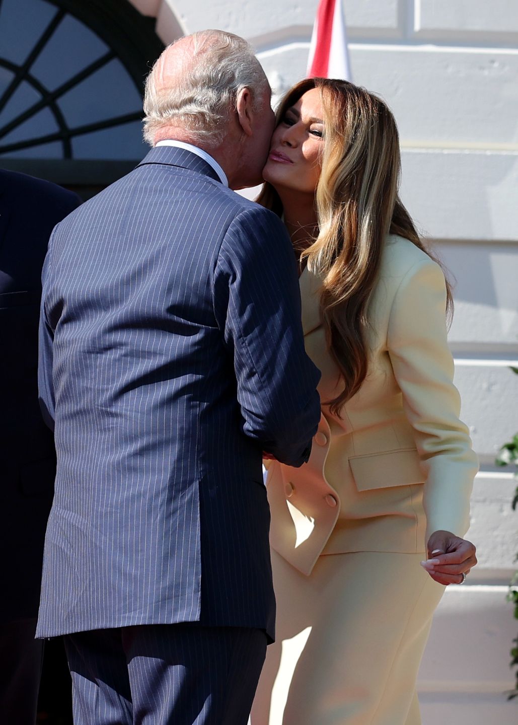 Melania Trump i król Karol III