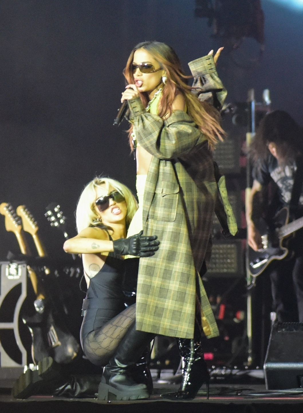Miley Cyrus na koncercie w Sao Paulo