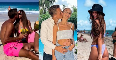 Jakub Rzeźniczak i Paulina Nowicka w różu trzaskają się na mahoń na miesiącu miodowym. Romantycznie? (ZDJĘCIA)