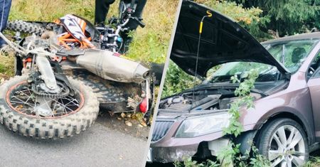 Gorzów: Zderzenie motocyklisty ze skodą. Trwa walka o życie mężczyzny
