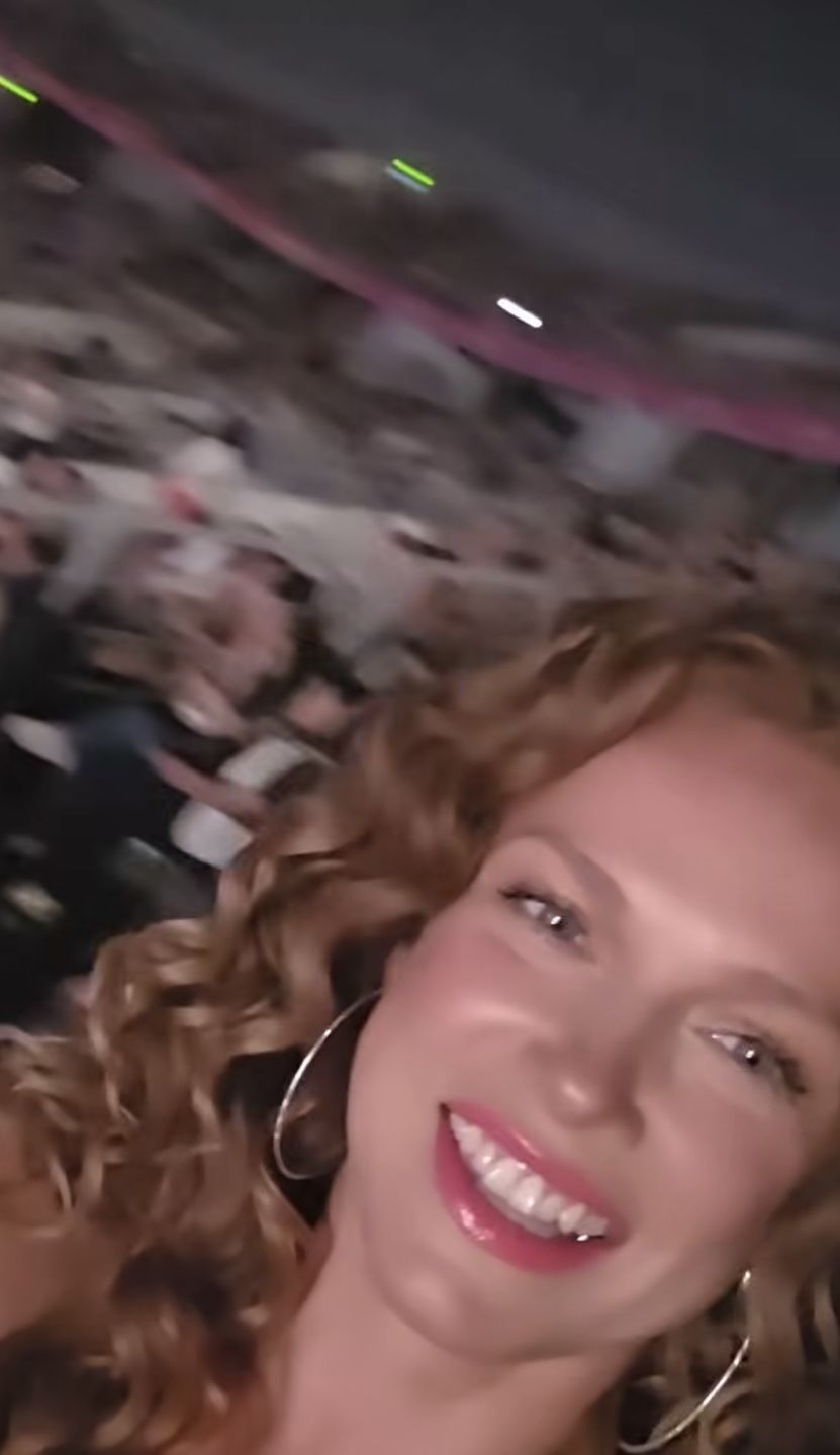 Joanna Liszowska na koncercie 
