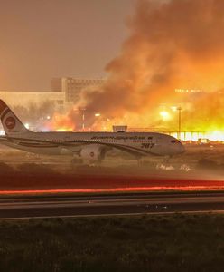 Łuna nad lotniskiem. Ogromny pożar w stolicy Bangladeszu