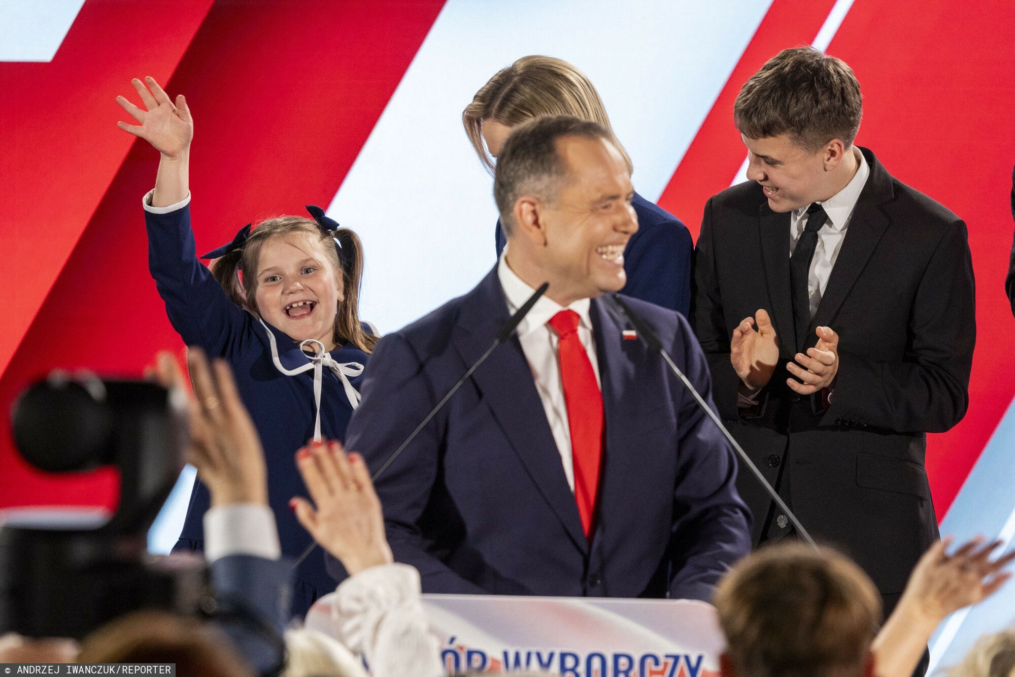 Karol Nawrocki z rodziną