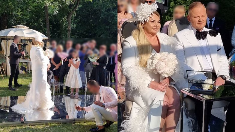 Ślub Katarzyny Niezgody i Pawła Markiewicza