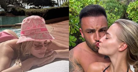 Karolina Pisarek wygrzewa się TOPLESS. Roger zachwycony: "Mój dzisiejszy widok"