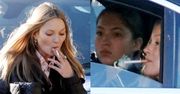 Kate Moss zaciąga się papierosem przy nastoletniej córce (ZDJĘCIA)