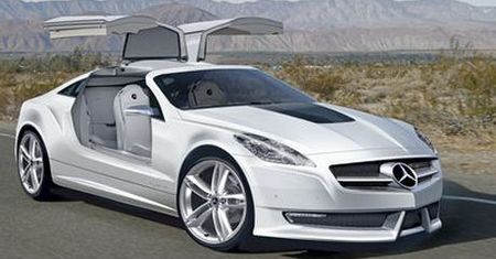 Mercedes SLK Gullwing!