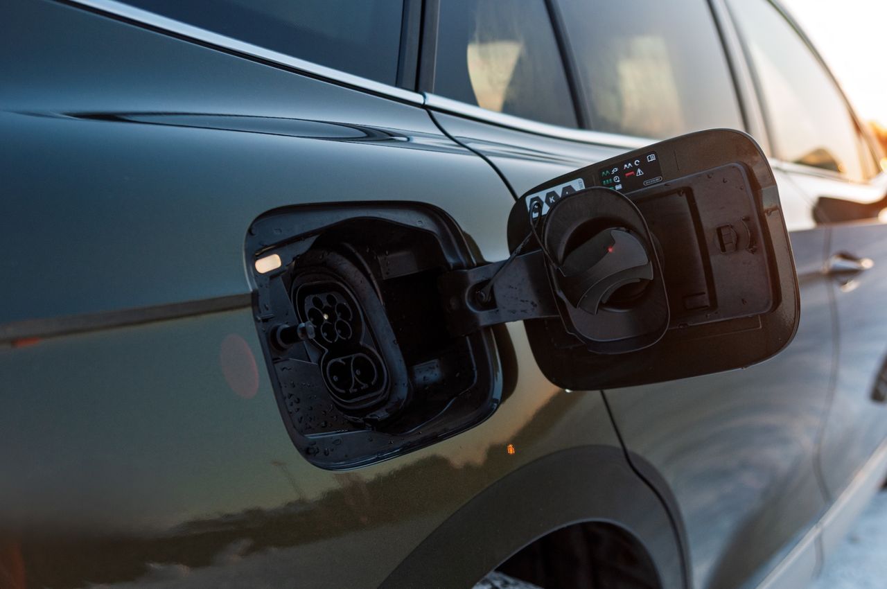 Skoda Enyaq 85 (2025) zimą