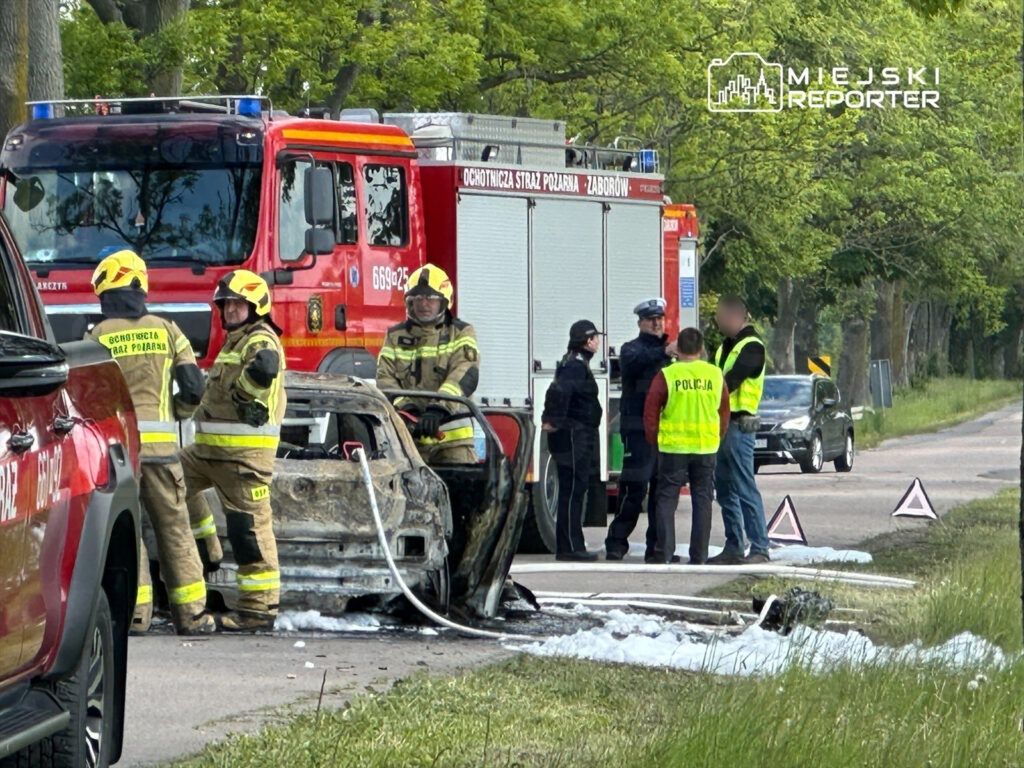 fot. Miejski Reporter. Tragiczny wypadek pod Warszawą