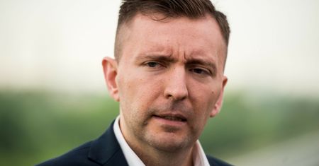 Schreiber został spytany o żonę i Krystynę Pawłowicz. Polityk nie krył zdenerwowania