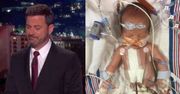 Jimmy Kimmel płacze na wizji. "Pielęgniarka zobaczyła, że mój syn robi się siny. Wykryto u niego wadę serca"