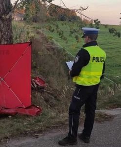 Tragedia w Lubelskim. 23-latek uderzył quadem w drzewo