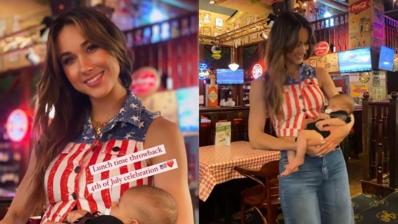 Ida Nowakowska świętuje Dzień Niepodległości USA z synkiem