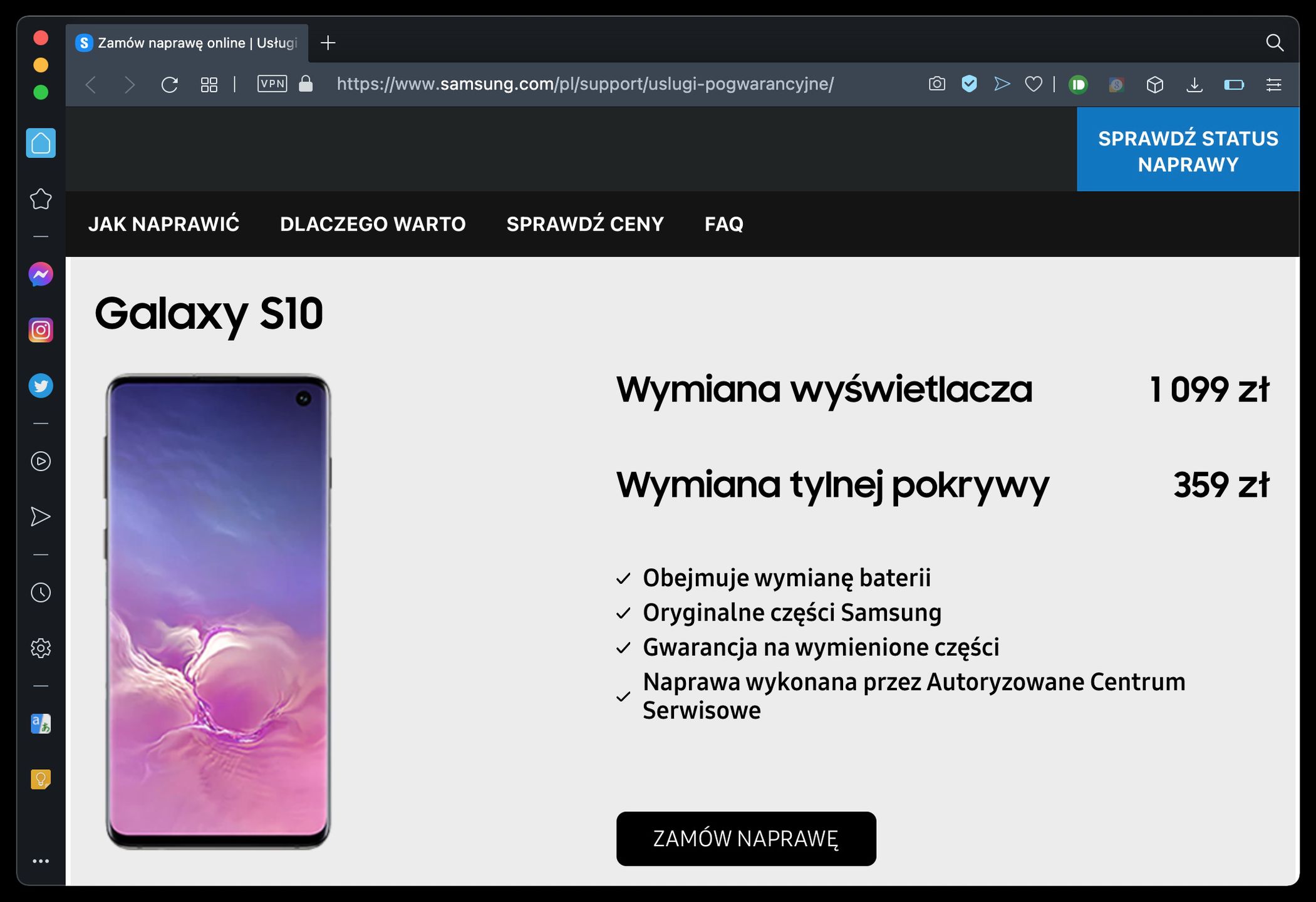 Naprawa telefonu w czasach zarazy. Samsung wprowadza Serwis 2.0 2