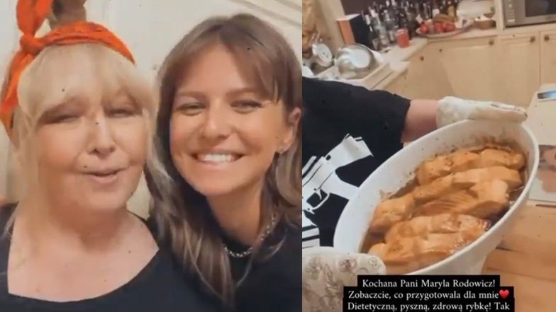 Anna Lewandowska spotkała się z Marylą Rodowicz