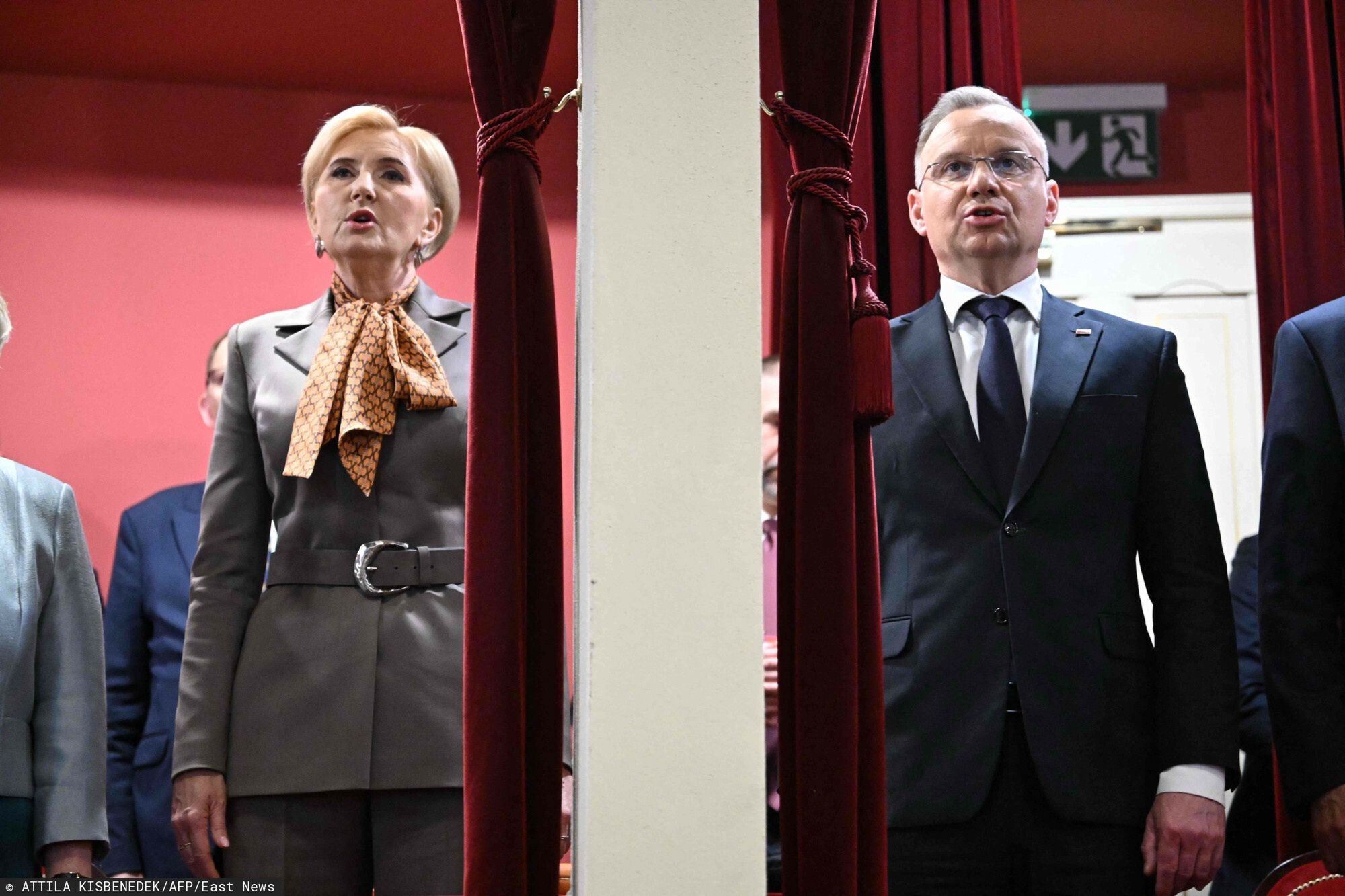 Agata Duda w oryginalnej stylizacji