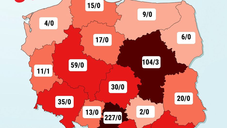 Koronawirus w Polsce. Najnowsze dane