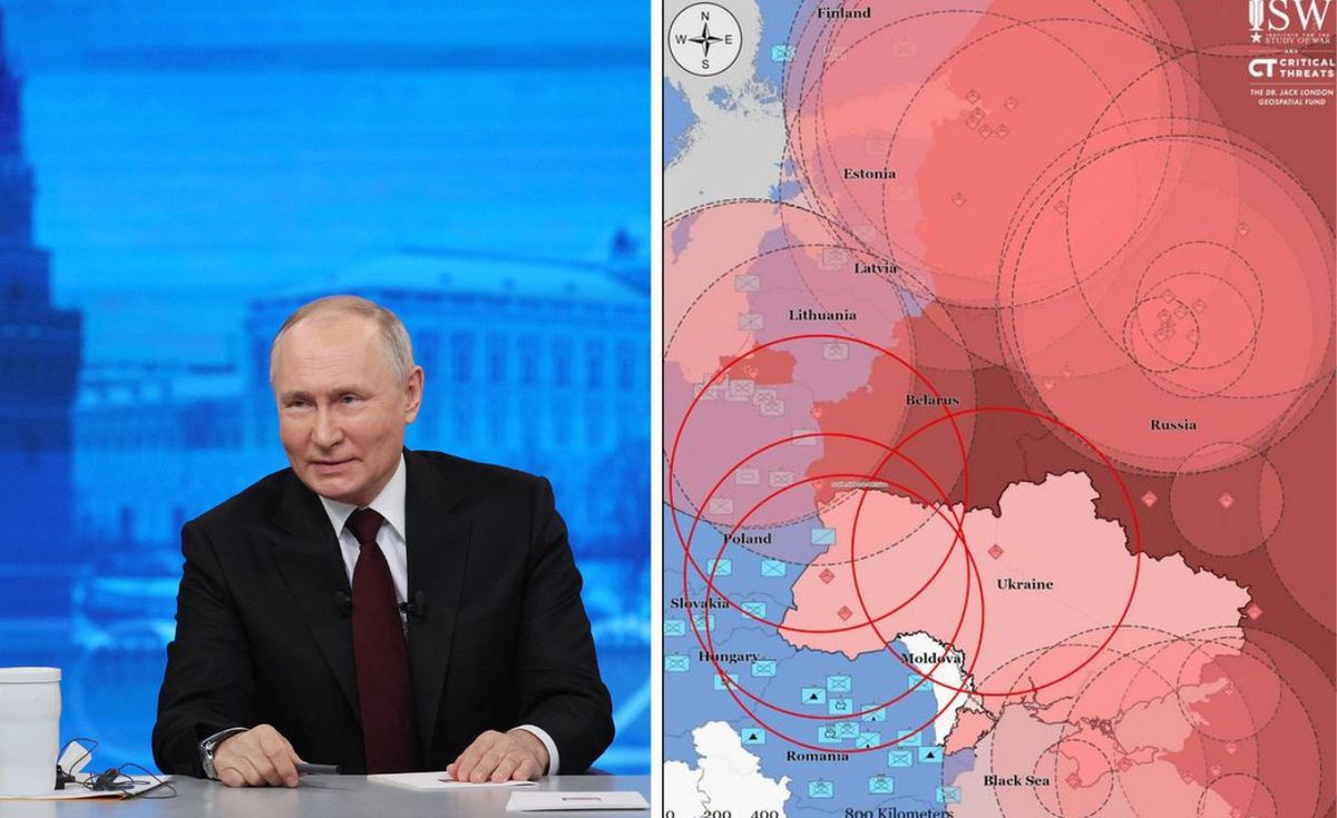 Rosja może podbić całą Ukrainę - alarmują analitycy z Instytutu Studiów nad Wojną 