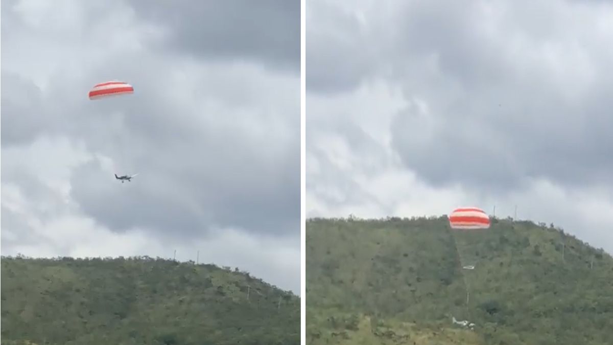 Awaryjne lądowanie prywatnego samolotu