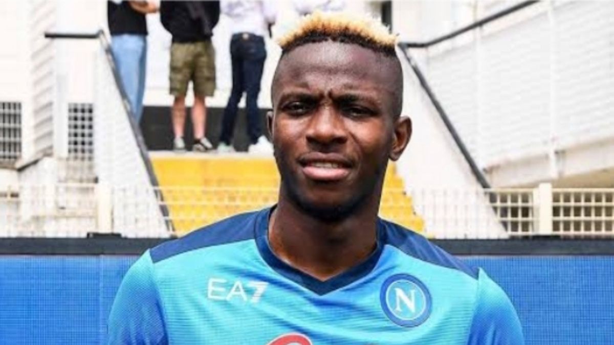 Victor Osimhen w barwach klubu SSC Napoli