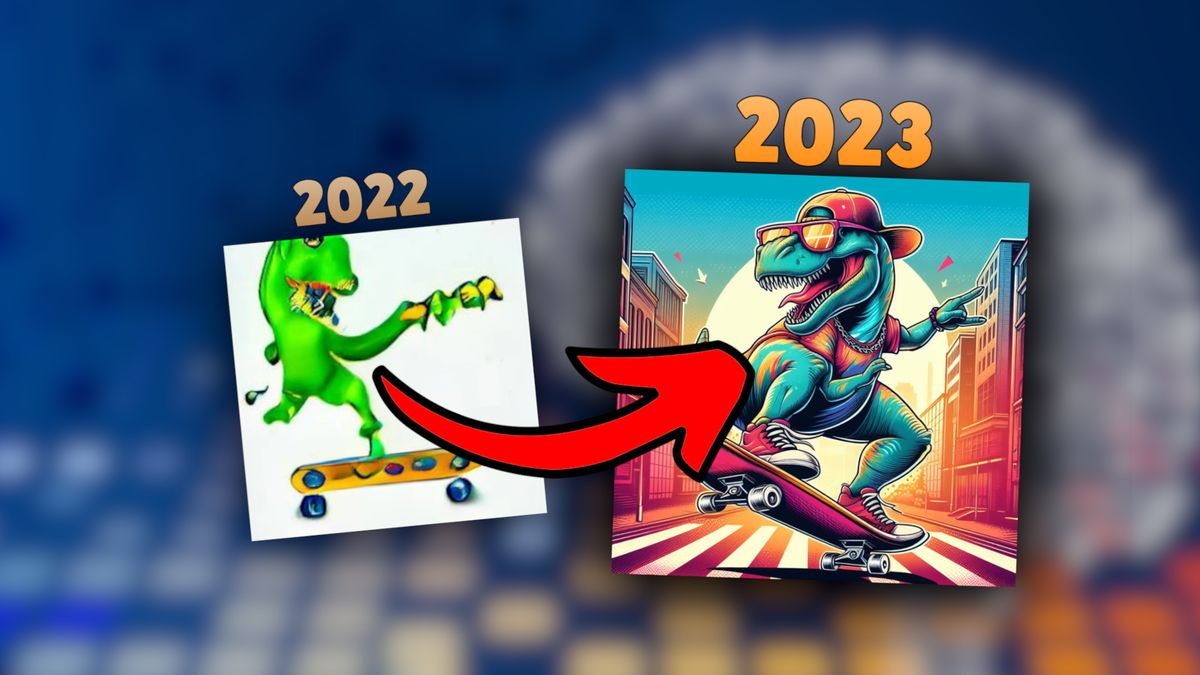 DALL-E kiedyś i dziś