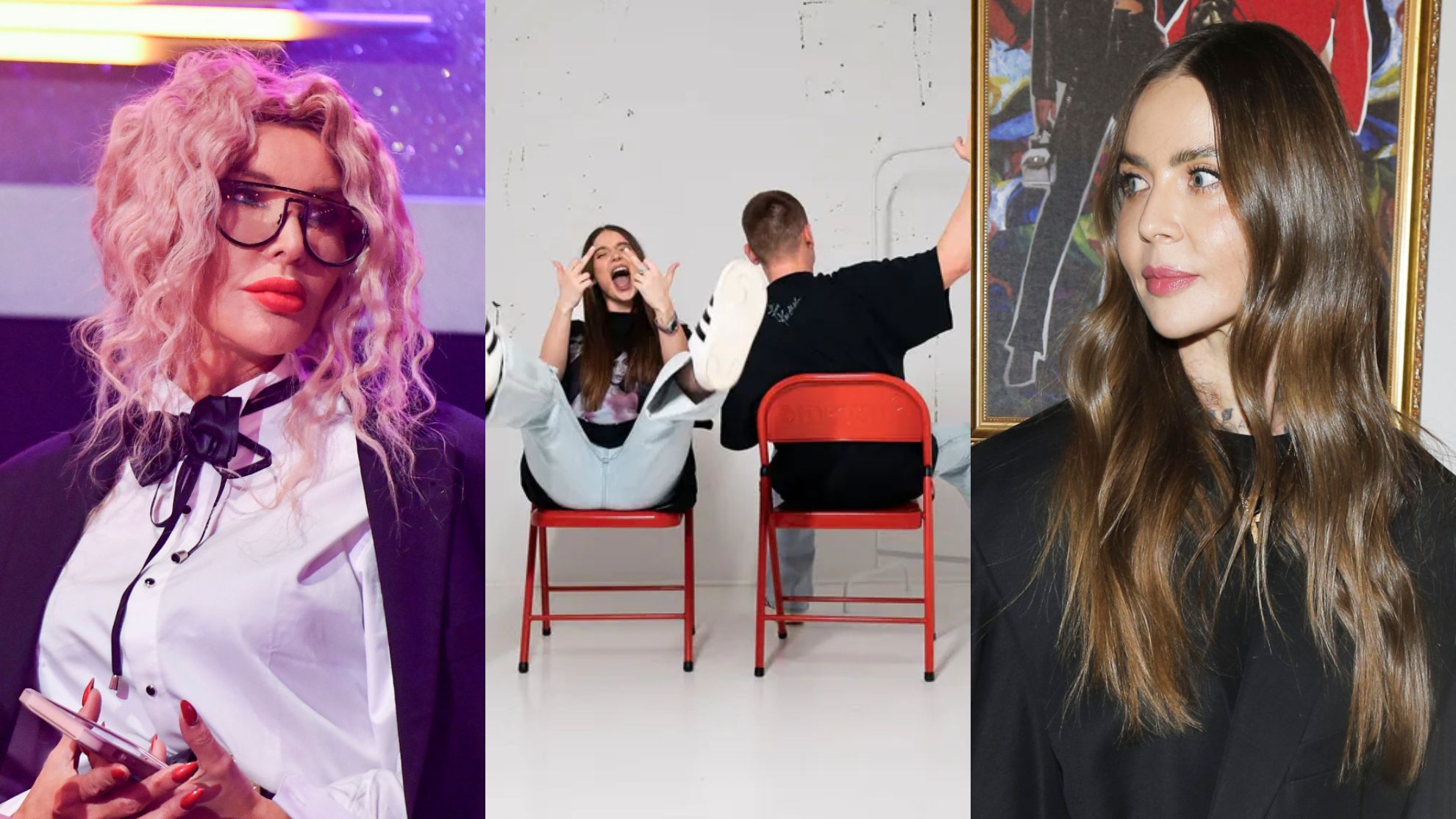 Ewa Minge, Nicol i Bart Pniewscy, Maja Sablewska