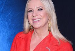 Marzena Rogalska w lokalu wyborczym. To maseczka przyciągnęła uwagę