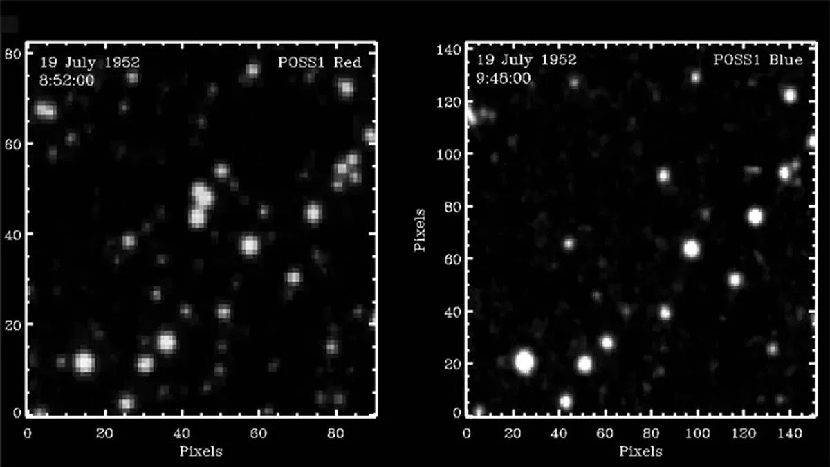Tajemnicze błyski na nocnym niebie. Wtedy jeszcze nie było satelitów