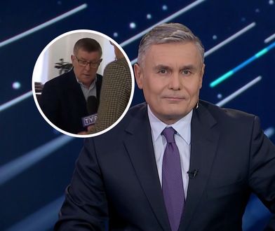 Polityk PiS uciekł na widok TVP. W "19:30" pokazali to dwa razy