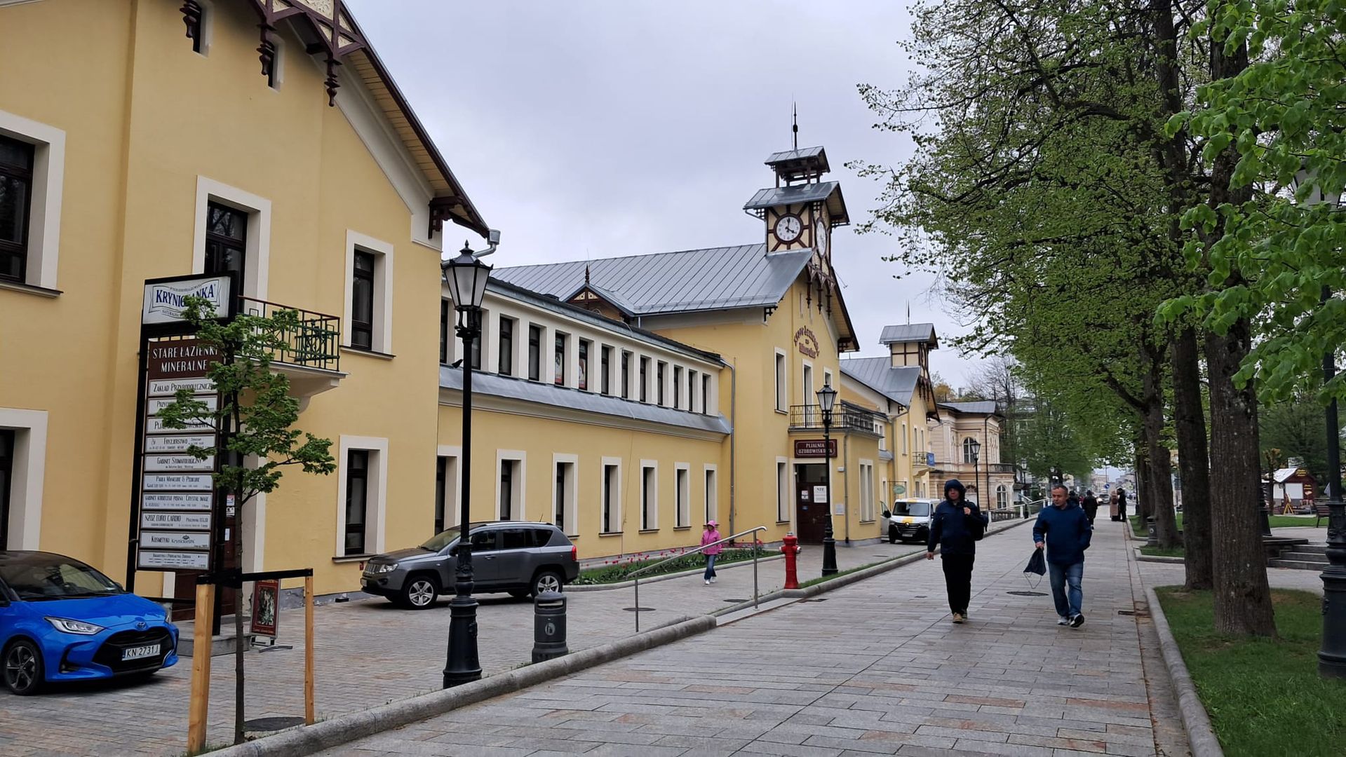 Otoczenie bulwarów Dietla - architektura uzdrowiskowa