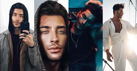 CIACHO TYGODNIA: Toni Mahfud, model i influencer o "przeszywającym" spojrzeniu (ZDJĘCIA)
