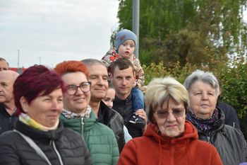 Poświęcenie odnowionej figurki w Aleksandrowie Kujawskim