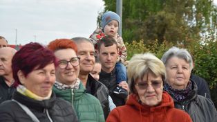 Poświęcenie odnowionej figurki w Aleksandrowie Kujawskim