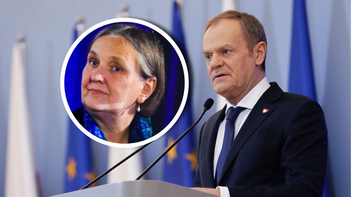 Donald Tusk i Maria Thun