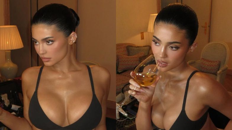 Kylie Jenner rozbiera się w Paryżu