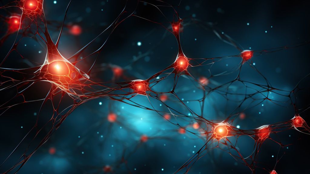 Układ nerwowy zbudowany jest z m.in. z komórek nerwowych - neuronów