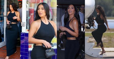 Kim Kardashian z malutką torebką za 40 tysięcy robi zakupy w sex shopie w Miami, po czym pędzi na prywatny samolot (ZDJĘCIA)