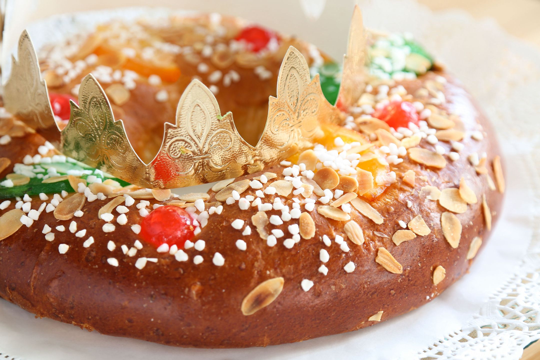 hiszpański Roscón de Reyes