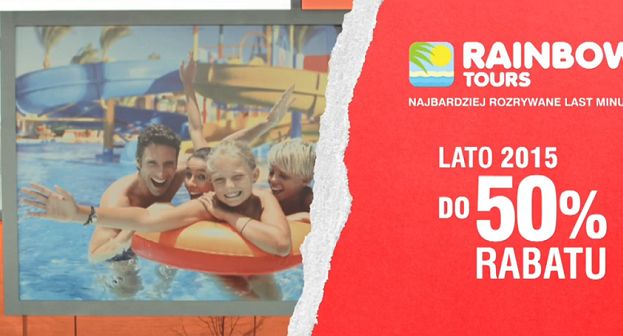 Rainbow Tours reklamuje „najbardziej rozrywane last minute” (wideo)