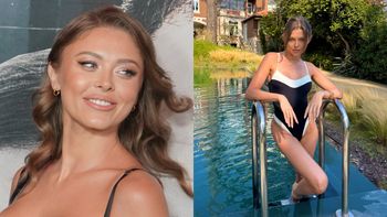 Joanna Opozda pręży się w stroju kąpielowym na tle "Hogwartu" i zbiera komplementy: "ZGRABNIUTKA" (FOTO)