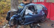 Koszmar na Pomorzu. 18-latka nie żyje. Auto wbiło się w drzewo