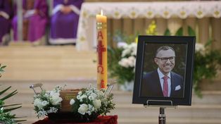 Busko-Zdrój: Pogrzeb doktora Jacka Kucharskiego. Wzruszające ostatnie pożegnanie znanego lekarza