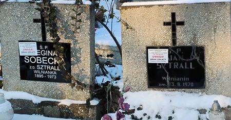 Kartka na grobie szanowanych cukierników. Jest finał akcji