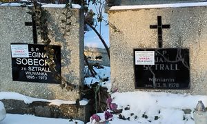 Kartka na grobie szanowanych cukierników. Jest finał akcji