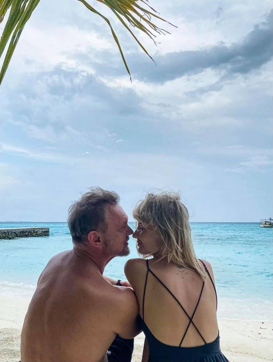 Cezary i Edyta Pazurowie na wakacjach