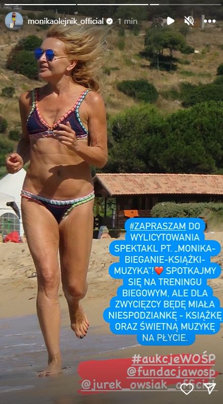 Monika Olejnik w bikini