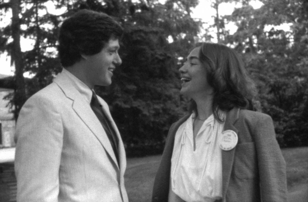 Bill Clinton i Hillary Rodham w 1969 roku 