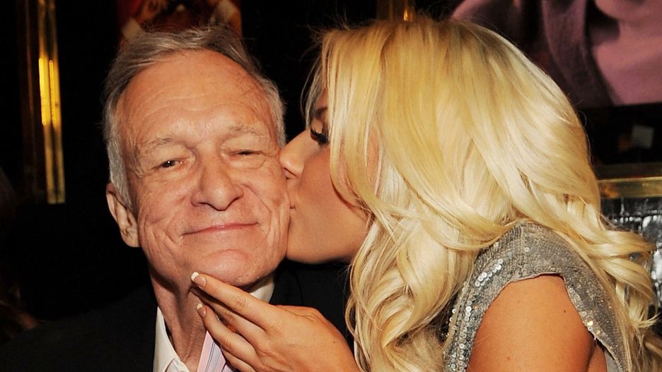 Crystal i Hugh Hefnerowie