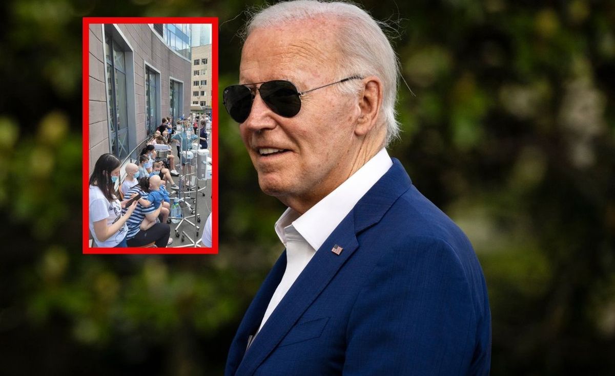 wojna w Ukrainie, joe biden, kijów, atak rakietowy Bestialski atak w Kijowie. Joe Biden reaguje